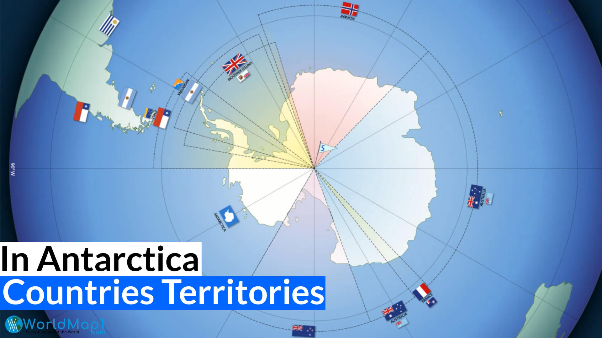 Countries Territories in Antarctica